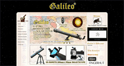 Desktop Screenshot of galileooptics.com